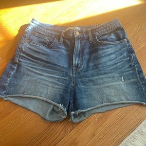 Madewell Dark Wash Jean Shorts